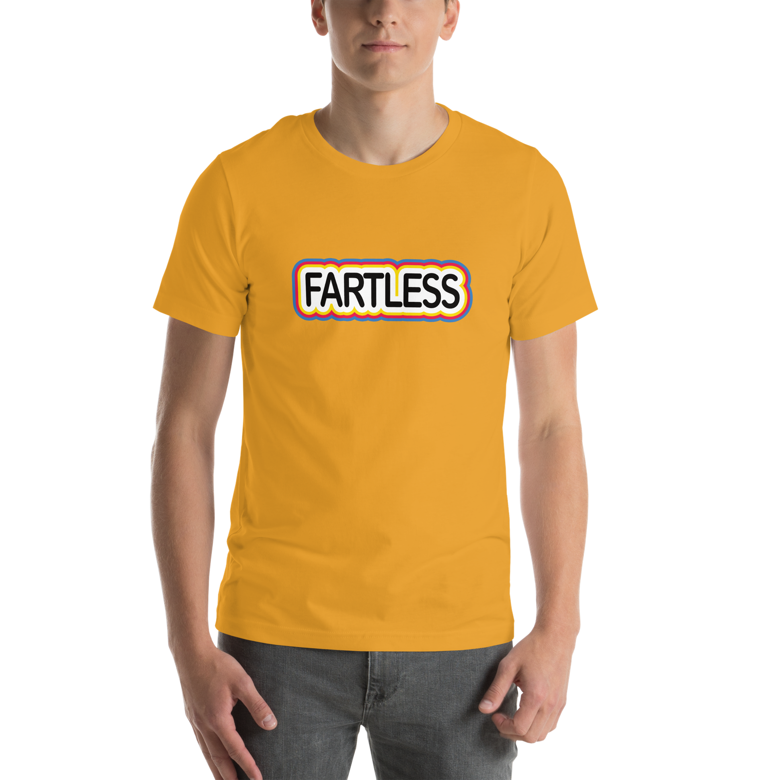 unisex-staple-t-shirt-mustard-front-68ed2709a709e.png